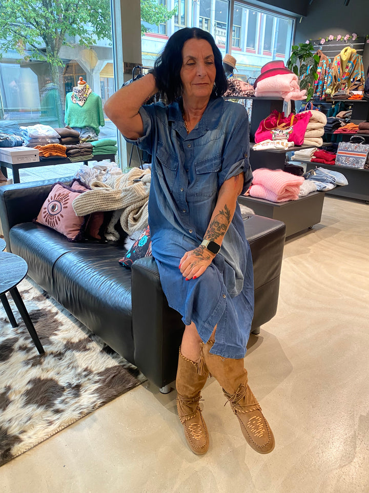 Denim kjole