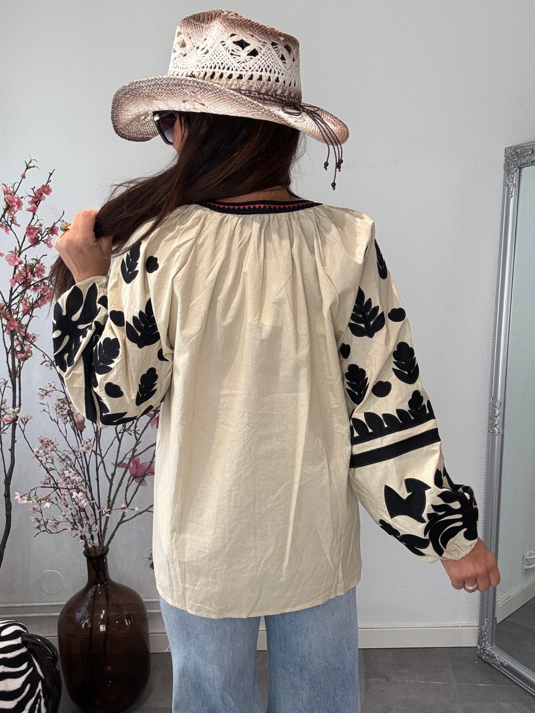 Montana bomullsbluse