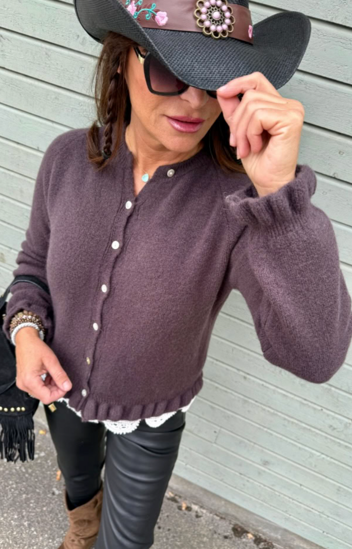 Ava alpakka cardigan