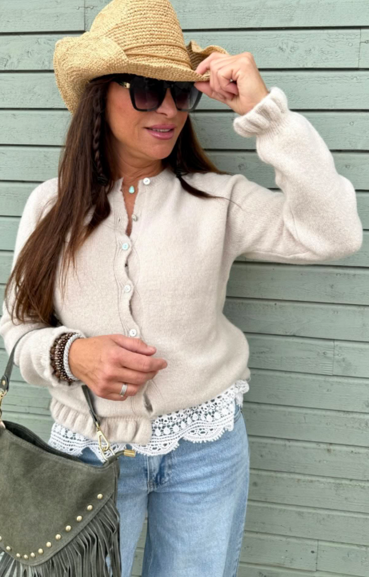Ava alpakka cardigan