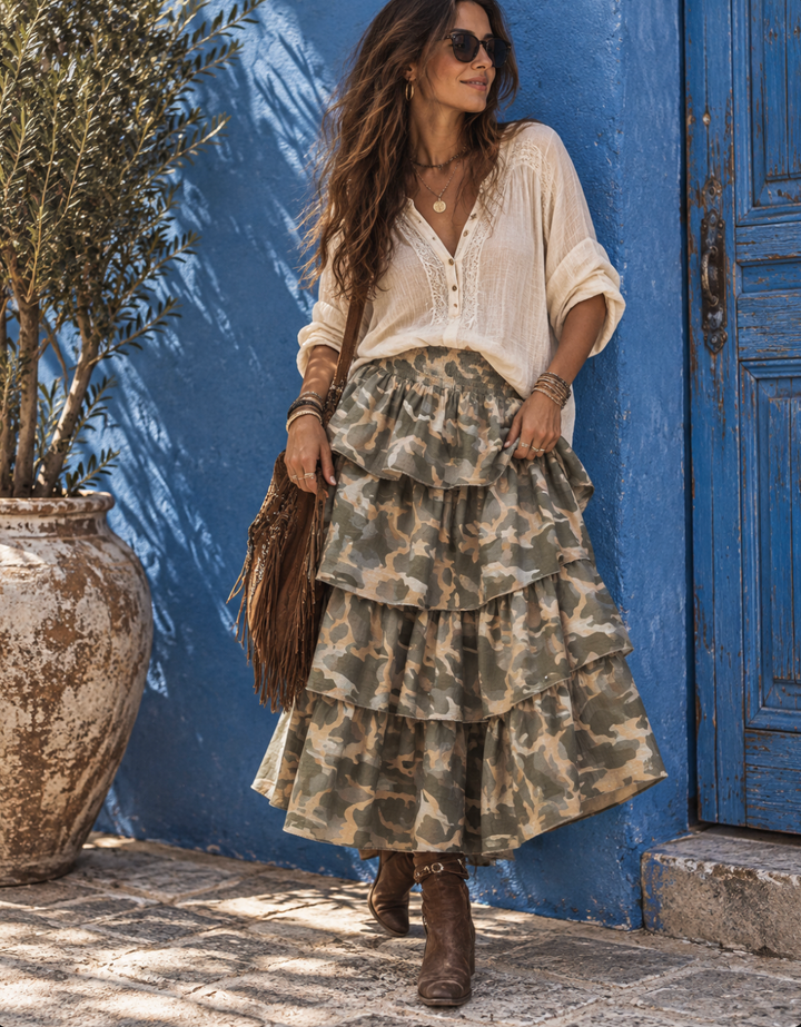 Boho skjørt