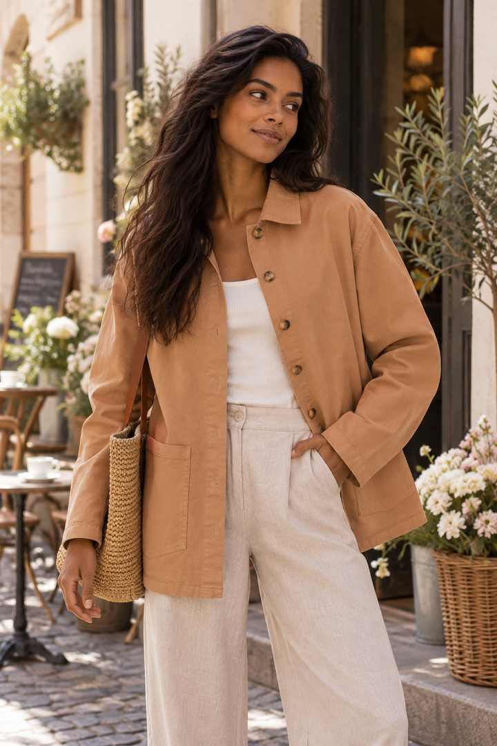 Ember shirt jacket